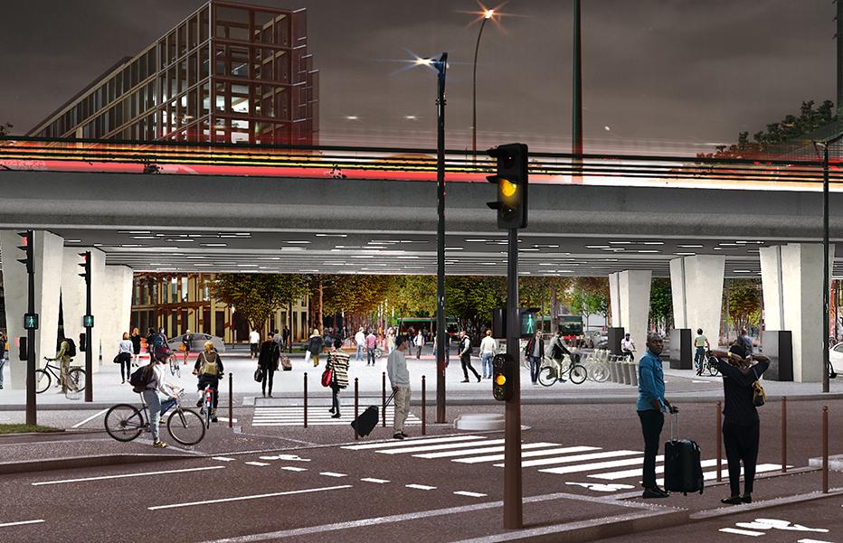 Travaux Porte De Clichy