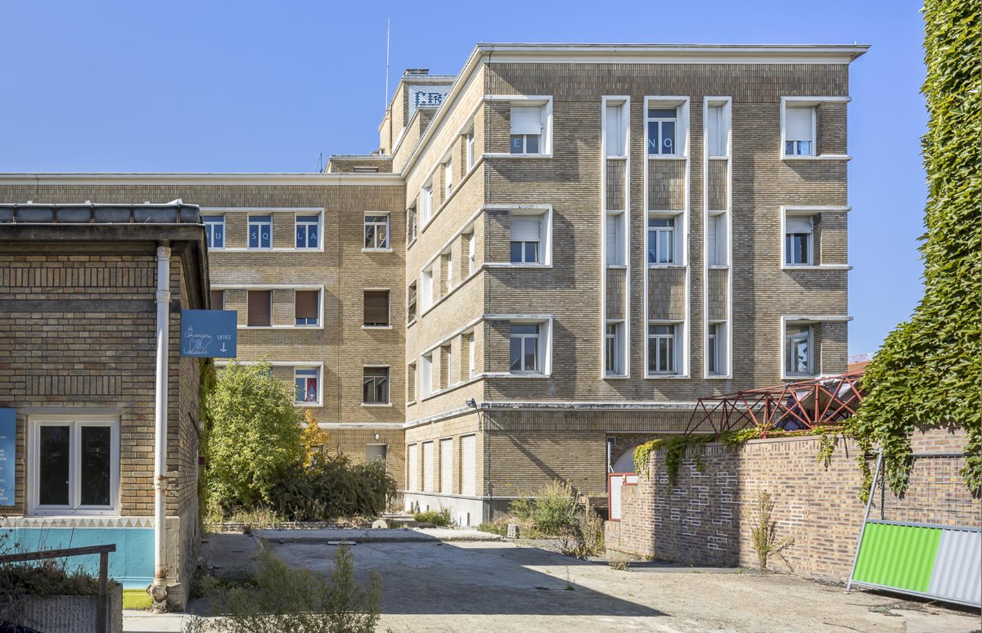 Bâtiment Lelong avant réhabilitation et surélévation